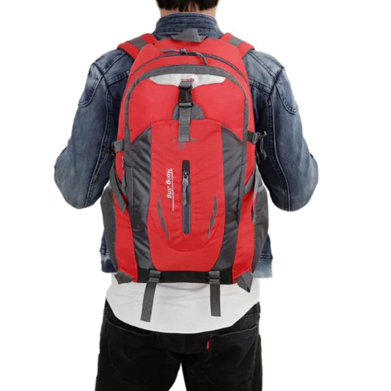 Sac à dos de voyage 40 L pour homme et femme, sac à dos de camping, ordinateur portable, randonnée, école, livre, USA