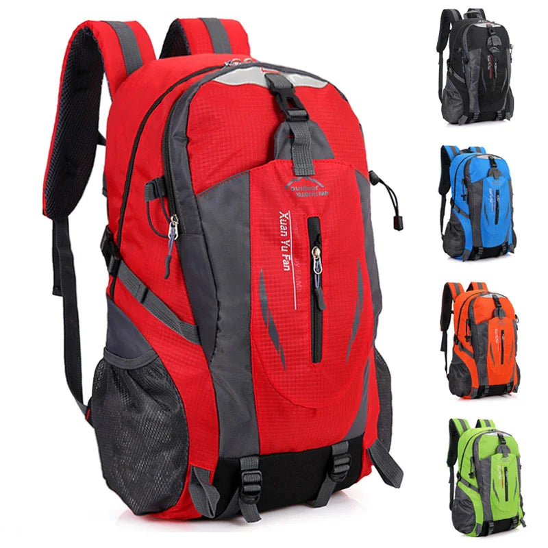 Sac à dos de voyage 40 L pour homme et femme, sac à dos de camping, ordinateur portable, randonnée, école, livre, USA