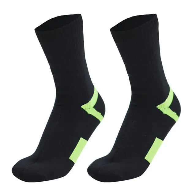 Qinlov Waterproof Socks – 100% Waterproof, Breathable & Thermal Outdoor Socks for Hiking & Sports