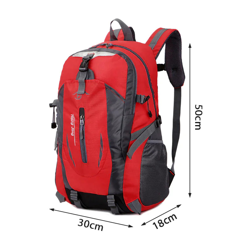 Sac à dos de voyage 40 L pour homme et femme, sac à dos de camping, ordinateur portable, randonnée, école, livre, USA