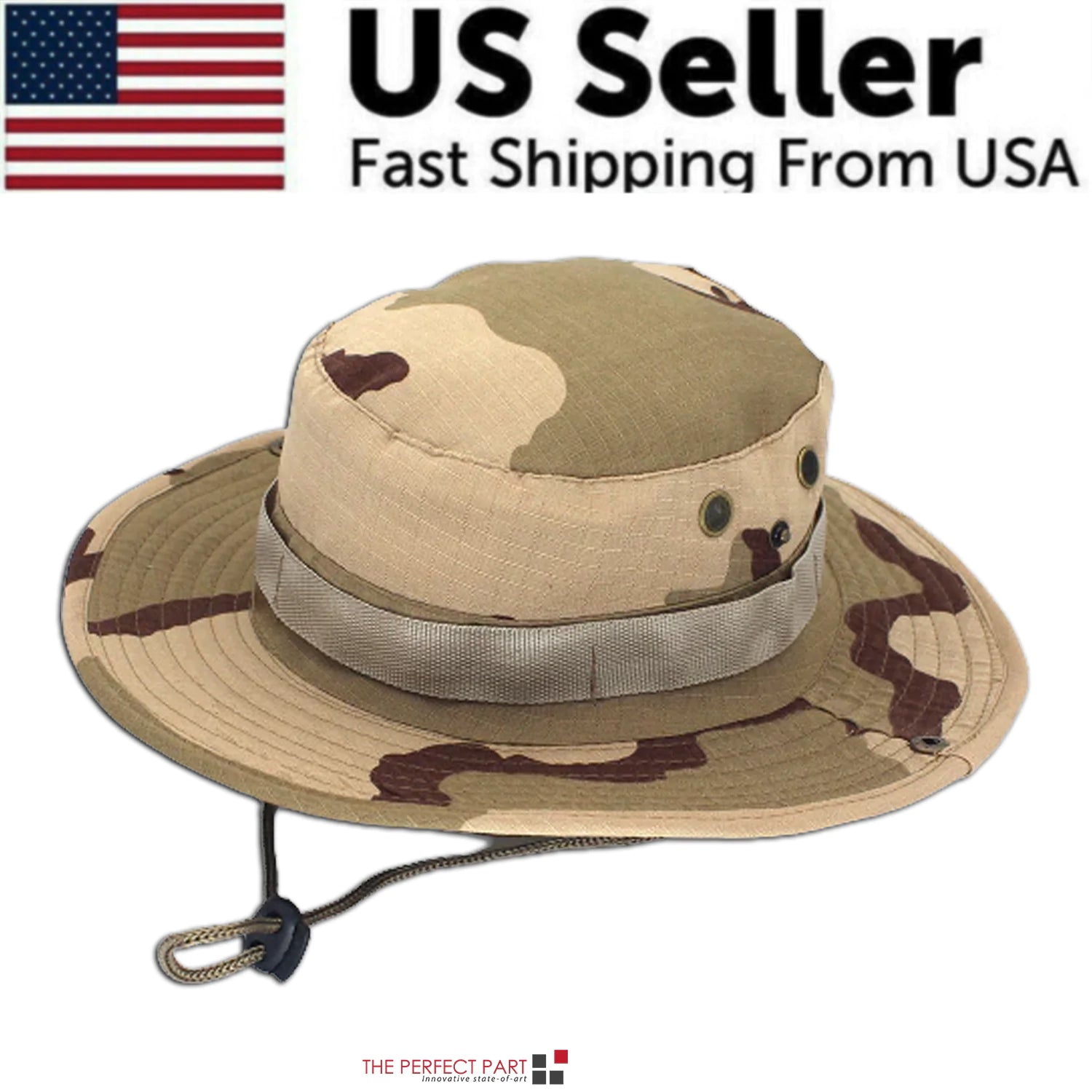 Wide Brim Sun Hat – UV Protection Bucket Hat for Hiking, Camping & Fishing